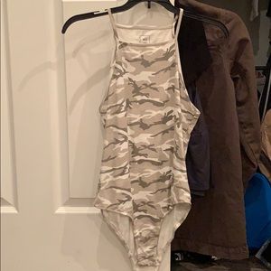 Camo bodysuit